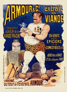 Armour & Co. Meat Extract, 1891 by Albert Guillaume