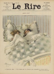 Illustration for Le Rire by Albert Guillaume