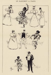 Le Dahomey a Paris by Albert Guillaume