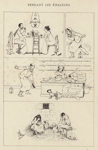 During the Heat by Albert Guillaume