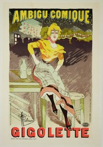 Reproduction of a Poster Advertising 