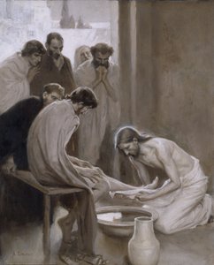 Jesus Washing the Feet of his Disciples