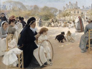 The Luxembourg Gardens, Paris