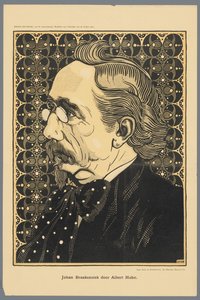 Johan Braakensiek by Albert Hahn