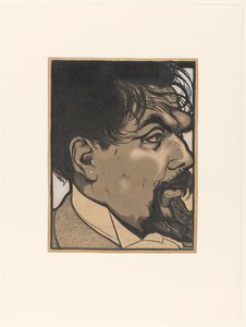 Portrait of Jan Toorop by Albert Hahn (I)