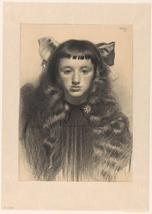 Portrait of a Girl by Albert Hahn (I)