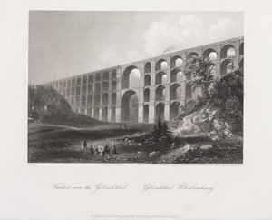 Viaduct Over the Golzschthal, Saxony
