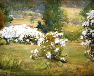 Blooming Flowers, c.1925 by Albert Herter