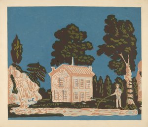 Wallpaper for Bandbox Covering by Albert J. Levone