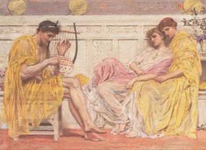 A Musician by Albert Joseph Moore