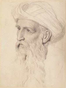 Study for the Head of Elijah by Albert Joseph Moore