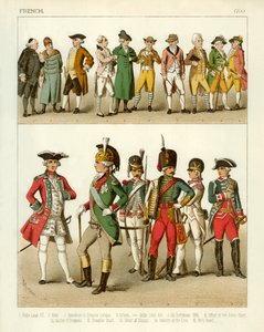 French Costume 1700 by Albert Kretschmer