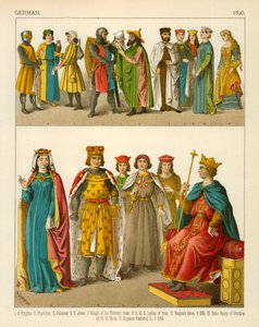 German Costume 1200 by Albert Kretschmer