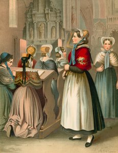 German Costume, Hannover, Osnabruck by Albert Kretschmer