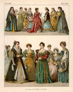Italian Costume 1500-1600 by Albert Kretschmer