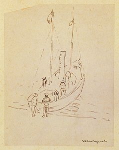 Boat by Albert Marquet