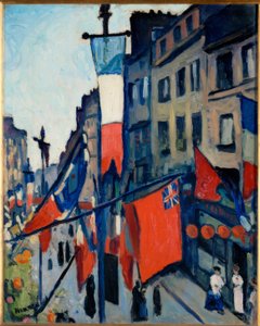 July 14th in Le Havre by Albert Marquet
