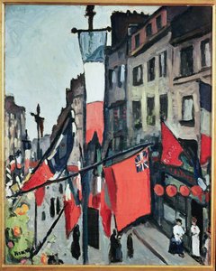 July 14th in Le Havre by Albert Marquet