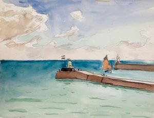 Les Sables d’Olonne, Port Entrance