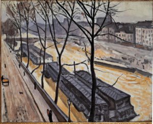 Paris in Winter (Quai de Bourbon)