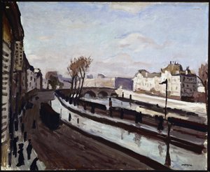 Paris, the Quai des Grands-Augustins