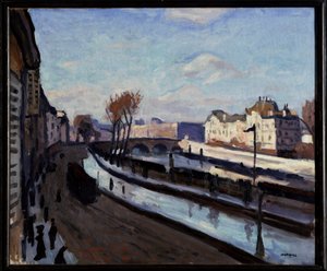 Paris, the Quai des Grands-Augustins