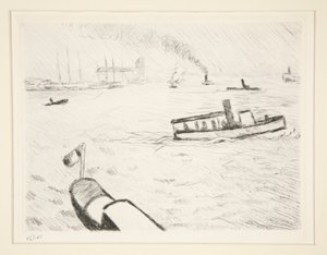 Tugboat in Hamburg