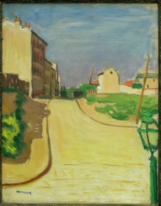 Street with Green Lantern by Albert Marquet