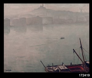 The Port of Marseille by Albert Marquet