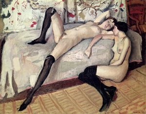 Two Friends, Naked