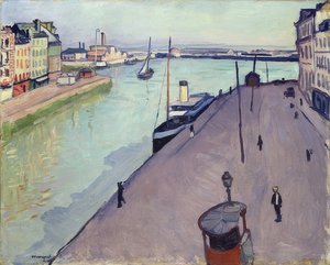 View of the Port of Le Havre (The Quai de Notre-Dame)