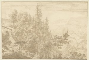 Mountain Landscape with a View of the Loibl Pass