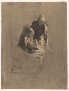 Peasant Family by Albert  Neuhuys