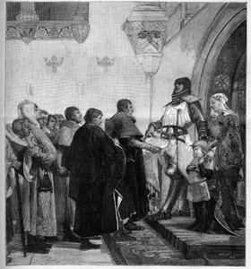 Renaud de Bourgogne Gives the Charter of Emancipation to the Bourgeois of Belfort. Needing Money to Wage His War Against Emperor Rudolf I of the Holy Roman Empire, Renaud de Bourgogne (died in 1321) Emancipated the City of Belfort in 1307, in Exchange for 