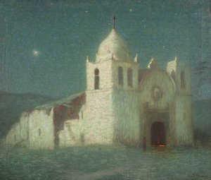 The Old Mission House by Albert Pike Lucas