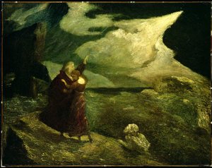 The Tempest by Albert Pinkham Ryder