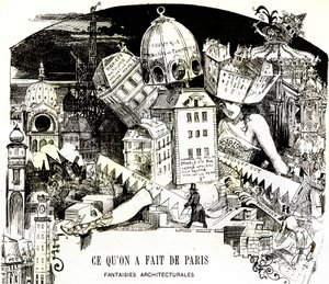 What They Did to Paris, Architectural Fantasies by Albert Robida