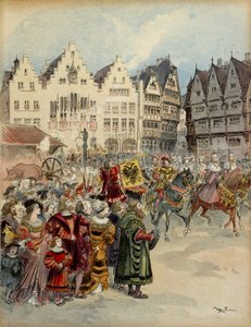 Election of Charles V as Emperor of Germany on 28 June 1519