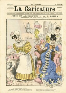 Illustration for the Cover of La Caricature (1880)
