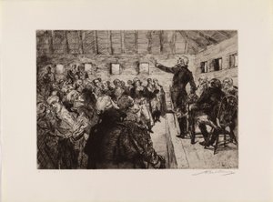 Washington Prevents a Military Dictatorship (from the portfolio "The Bicentennial Pageant of George Washington")