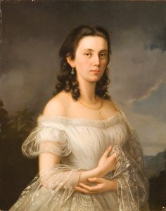 Princess Julia of Liechtenstein, née Countess Potocki by Albert Theer