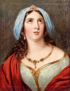 The Actress Johanna Weißenthurn in Her Parade Role as Medea