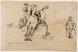 WWI cartoon, 22 September 1917 by Albert Warbrick