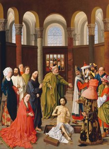 The Raising of Lazarus, ca 1455 by Albert van Ouwater