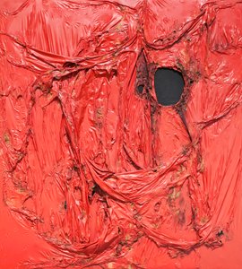 Grande Rosso by Alberto Burri
