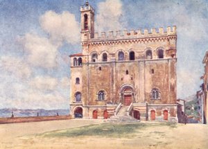 Palazzo Pubblico, Gubbio by Alberto Pisa