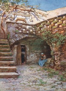 Yard at Monte San Giuliano