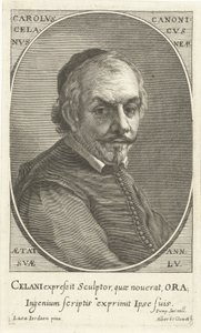 Portrait of Carolus Celanus by Albertus Clouwet
