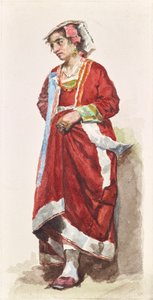 Female Costume Study - Central Italy