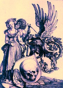 The Coat of Arms of Death by Albrecht (after) Durer or Duerer